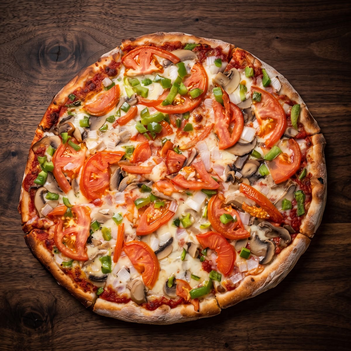 Veggie pizza